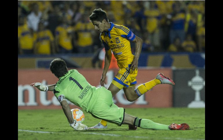 El jugador afirmó que buscarán sumar de a tres ante Rayados y eliminarlos ''es un extra''. AP / ARCHIVO