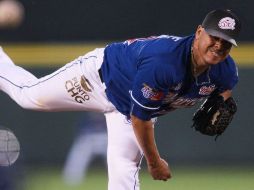 Daniel Guerrero se anotó la victoria. FACEBOOK / CharrosBeisbolOficial