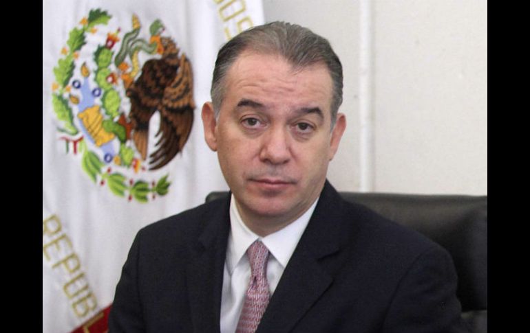 Raúl Cervantes. En 2013 y 2014 presidió la Mesa Directiva de la Cámara alta. SUN / ARCHIVO