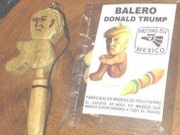 El balero de Trump se vende en ebay en siete dólares o aproximadamente 129.62 pesos para México. ESPECIAL / ebay.com