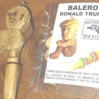 Fabrican balero de Trump; tiene exitosas ventas en Internet