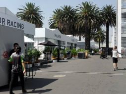 Sólo se dan los últimos toques al ''paddock'' del recinto deportivo de la Magdalena Mixhuca. EL INFORMADOR / A. Rodríguez