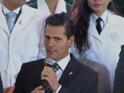 El Mandatario encabezó la clausura de la 107 Asamblea General Ordinaria del IMSS. TWITTER / @PresidenciaMX