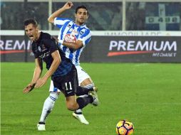 El partido se llevó a cabo en el Estadio Adriático de Pescara. EFE / C. Lattanzio