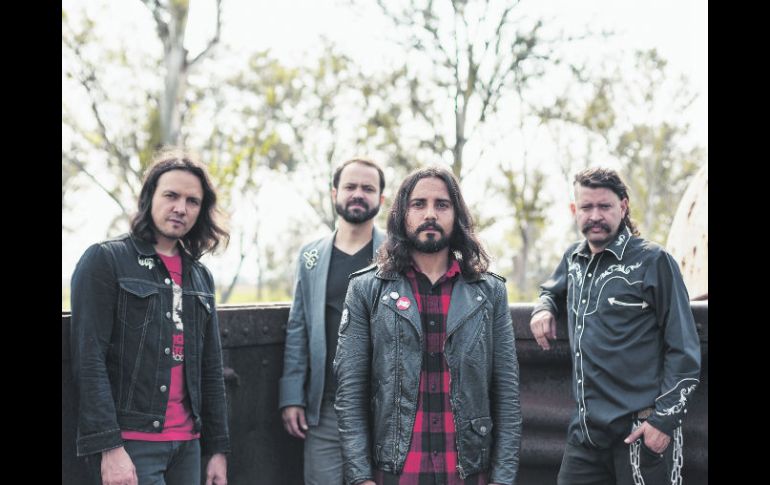 De vuelta a casa. La banda estará en Guadalajara en el mes de diciembre. ESPECIAL /