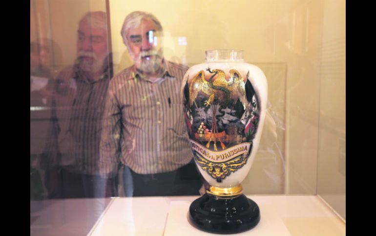 Recorrido. 'Fragilidad y Belleza', una exposición que consta de diferentes objetos de vidrio. EL INFORMADOR / G. Gallo