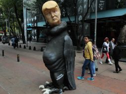 Muestra el rechazo generalizado que existe hacia el candidato republicano por sus declaraciones discriminatorias hacia los mexicanos. SUN / G. García