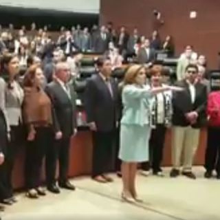 Arely Gómez rinde protesta como titular de la SFP