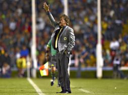 El técnico del América asegura que el arbitraje les robo el partido de semifinales de Copa MX. MEXSPORT / ARCHIVO