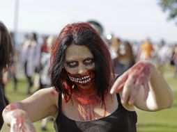 El maquillaje de Halloween es una buena alternativa si no quieres invertir en un disfraz. AP / ARCHIVO