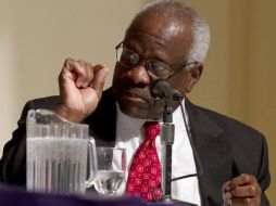 'Esta acusación es absurda y nunca sucedió', dijo Thomas, juez conservador de la Corte Suprema Clarence. AP / M. Dwyer