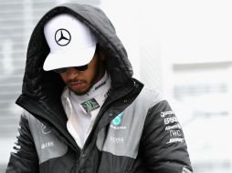 El arranque de las actividades del GP de México estuvo marcado por las bajas temperaturas, con un registro de 11 grados. AFP / M. Thompson