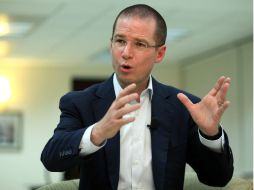 Ricardo Anaya Cortés reitera que una de las claves del éxito del pasado 5 de junio fue la unidad del partido. SUN / ARCHIVO