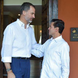 Peña Nieto se reúne con el rey Felipe VI en Cartagena