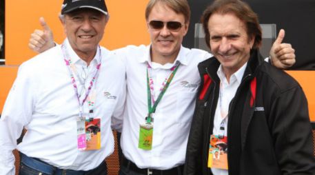 Fernández señala que ''no hay palabras para describir el gran ambiente y momento que se vive'' en el Autódromo Hermanos Rodríguez. EL INFORMADOR / P. Gallardo