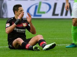 El delantero luchó, sin lograr concretar ninguna ocasión de gol. EFE / P. Steffen