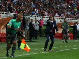 Almeyda reconoció la fortaleza que mostró el rival Cruz Azul desde el primer minuto. EL INFORMADOR / R. Tamayo