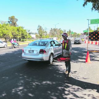 Por obra de túnel, cierre de carril en L. Mateos y Periférico durará 12 días