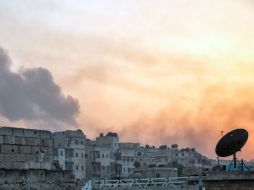 El Ejército sirio y las milicias leales al presidente Bachar al Asad lanzaron una contraofensiva en varios puntos de Alepo. AFP / K. Al-Masri