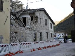 Este nuevo sismo se ha saldado con cuantiosos daños materiales en una zona ya muy perjudicada por sacudidas. EFE / C. Chiodi