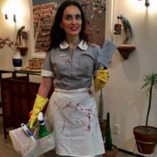 Ana de la Reguera se inspira en Trump para disfraz