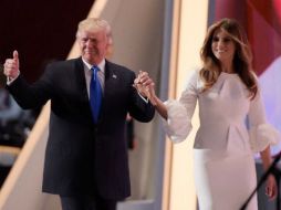 Sería el primer discurso público de Melania luego del escándalo originado tras descubrirse el plagio al discurso de Michelle Obama. TWITTER / MELANIATRUMP
