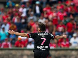 La solitaria anotación del encuentro fue obra del argentino Gabriel Hauche en el minuto 71. MEXSPORT / Emiliano
