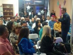 Miguel Castro visitó Los Ángeles para afianzar vínculos y estrechar lazos en temas migratorios. TWITTER / @SEDISOCIAL