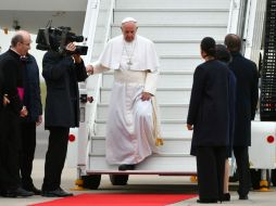 El martes 1 de noviembre el Papa dedicará la jornada a la comunidad católica del país. AFP / V. Pinto