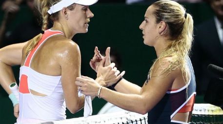 Dominika Cibulkova se impuso a la número uno, Angelique Kerber, en el torneo final de la WTA este domingo. EFE / ARCHIVO