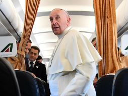 Francisco se encuentra en Malmoe, Suecia, para festejar los 500 años de la reforma luterana. EFE / E. Ferrari