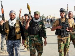 Las tropas recuperaron ayer el control de los primeros pueblos de la comarca de Mosul. EFE / A. Jalil