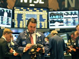 La tanda de resultados empresariales tampoco contribuyó a mejorar los ánimos. AFP / T. Clary