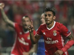 Salvio marcó la red que le dio la victoria a las 'Águilas'. EFE / M. De Almeida