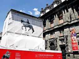 Se pretende restituir el color de la pieza realizada hace más de 200 años. SUN / I. Stephens