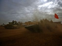 Ayer, las fuerzas iraquíes irrumpieron en Mosul desde el frente oriental. AFP / A. Al-Rubaye