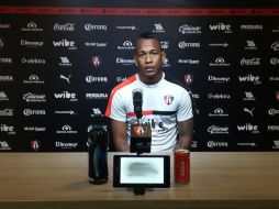 ''Siempre es lindo jugar contra rivales como América, son partidos realmente abiertos'', dijo el jugador. TWITTER / @atlasfc