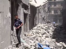 Casi toda Idleb está controlada por el Frente de la Conquista del Levante y otras facciones. AP / ARCHIVO