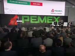 Peña Nieto asegura que el Plan de Negocios de Petróleos Mexicanos 2016-2021 ''representa una ruta clara''. ESPECIAL / Gobierno de la República