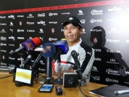 El director técnico dice que el equipo debe ser mesurado para encarar al cuadro más ganador del futbol mexicano. TWITTER / @atlasfc