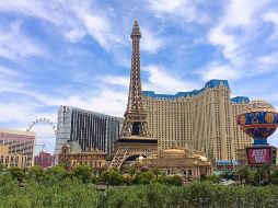 Todo el París Las Vegas se quedó sin electricidad desde la mañana de este jueves. TWITTER / @ParisVegas