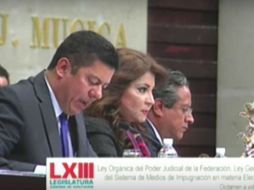 En menos de 12 horas, avalaron la minuta en comisiones y en el pleno para modificar los periodos de los magistrados. YOUTUBE / Cámara de Diputados