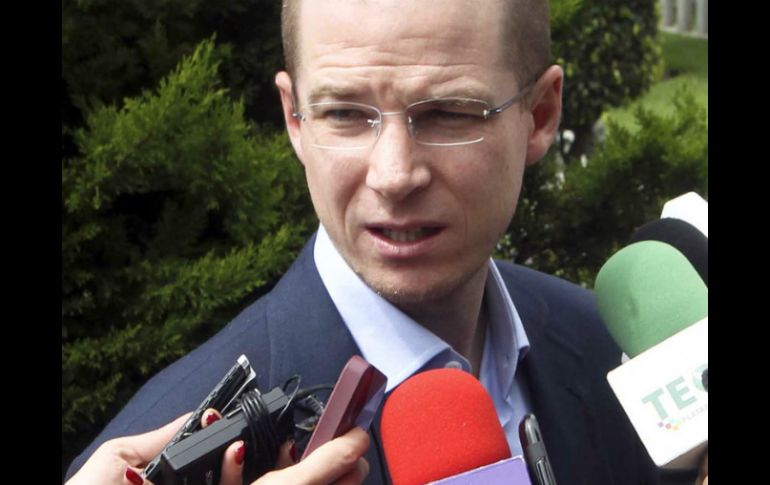 Anaya ha declarado que además de su sueldo como líder del PAN tiene ingresos por la renta de inmuebles. SUN / ARCHIVO