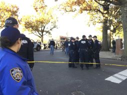 El enfrentamiento ocurrió la tarde de este viernes en el condado del Bronx. AP / J. Cortez