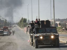 Las fuerzas iraquíes fueron recibidas con una alta resistencia por parte de los yihadistas. AFP / B. Kilic