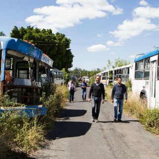 Cementerio de 265 camiones, otra carga para el Sistecozome