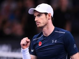 Murray superará este lunes el ranking del deporte blanco, donde el serbio Novak Djokovic lideró desde julio de 2014. AFP / F. Fife