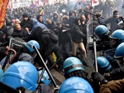 ''Decir 'no' es legítimo, pero destruir a Florencia es inaceptable'', señalaron autoridades. EFE / M. Degl'Inoccenti