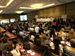 Imagen de la Inauguración de la Red Estatal por la Igualdad y la Paridad en Jalisco. EL INFORMADOR / P. Franco