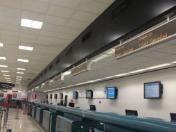 El aeropuerto permanece abierto a los pasajeros. EFE / ARCHIVO